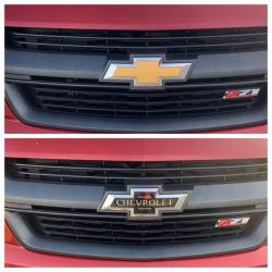 Trim Illusion - Trim Illusion CBT6721-6714BLK Centennial "Bowtie" Grille/Tailgate Emblems Black - Image 3