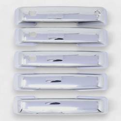 Trim Illusion - Trim Illusion DH329 Front/Rear Door Handle Covers Chrome Ford Bronco - Image 1