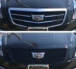 Trim Illusion - Trim Illusion ABS6464BLK Black Front Grille Overlay for 15-19 Cadillac ATS - Image 4