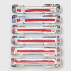 Trim Illusion - Trim Illusion DH331 Front/Rear Door Handle Covers Chrome for Ford F150 SD - Image 3