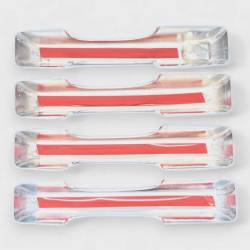 Trim Illusion - Trim Illusion DH325 Front/Rear Door Handle Covers Chrome Bronco Sport/Maverick - Image 3