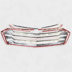 Trim Illusion - Trim Illusion ABS507 Chrome Front Grille Overlay 18-21 Chevy Traverse - Image 3