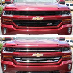 Trim Illusion - Trim Illusion ABS487 Chrome Front Grille Overlay for 16-18 Silverado 1500 Z71/HC - Image 4