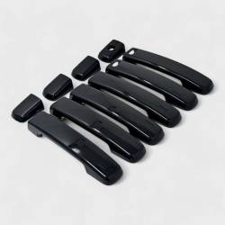 Trim Illusion - Trim Illusion DH6330BLK Front/Rear Door Handle Covers Black for Altima/Frontier - Image 2