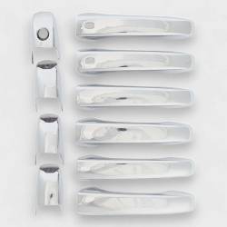 Trim Illusion - Trim Illusion DH187 Front/Rear Door Handle Covers Chrome for Grand Cherokee WK - Image 1
