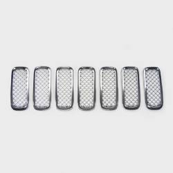 Trim Illusion - Trim Illusion ABS439 Chrome Front Grille Overlay for 15-19 Renegade - Image 1