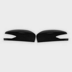Trim Illusion - Trim Illusion MC6244BLK Front Door Mirror Covers Black for Nissan Altima/Maxima - Image 1