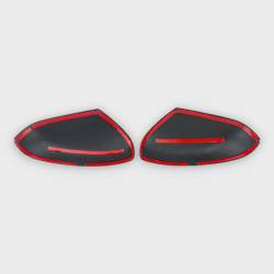 Trim Illusion - Trim Illusion MC6278BLK Front Door Mirror Covers Black Honda Ridgeline/Passport - Image 3