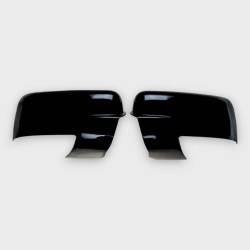 Trim Illusion - Trim Illusion MC6277BLK Front Door Mirror Covers Black for RAM 1500 - Image 1