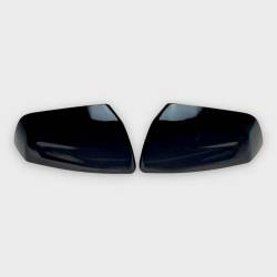 Trim Illusion - Trim Illusion MC6282BLK Front Door Mirror Covers Black GMC Acadia - Image 1