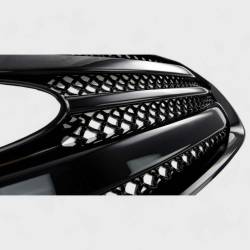 Trim Illusion - Trim Illusion ABS6425BLK Black Front Grille Overlay 13-19 Ford Taurus - Image 2