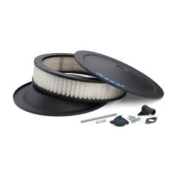 Proform - Proform 440-752 Air Cleaner Kit 14" Diameter Black Crinkle Blue MOPAR Emblem - Image 2