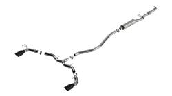 Borla - Borla 140922BC S-Type Cat-Back Exhaust Split RR Exit 22-25 Civic Si/Integra 1.5L - Image 1