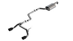 Borla - Borla 140923BC S-Type Cat-Back Exhaust Truck One Split RR Exit 18-25 Jimny 1.5L - Image 1