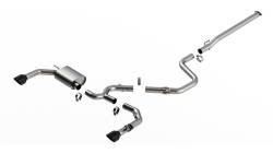 Borla - Borla 140925BC ATAK Cat-Back Exhaust One Split RR Exit for 22-23 Elantra N 2.0L - Image 1