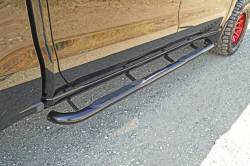 Steelcraft - Steelcraft 202280 3" Black Round Step Bars for 19-25 Silverado/Sierra Crew Cab - Image 1