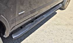 Steelcraft - Steelcraft 40-14300 Black 4" Step Bars for 15+ F150 17+ Super Duty Crew Cab - Image 1