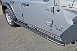 Steelcraft - Steelcraft 40-22300 Black 4" Step Bars for 18-25 Jeep Wrangler JL 4DR - Image 1