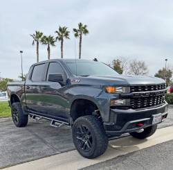 Steelcraft - Steelcraft 700-02280 STX Black Drop Step for 19-25 Silverado/Sierra Crew Cab - Image 1