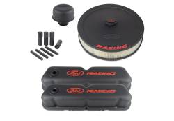 Ford Performance Parts - Ford Performance 302-500 Complete Dress Up Kit Black Crinkle Finish w/Ford Logo - Image 2