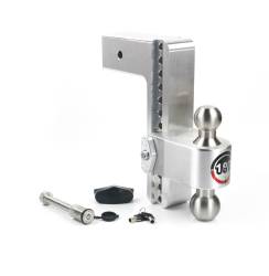 Weigh Safe - Weigh Safe 3" 180-DEG Class-V 10" Drop Hitch Receiver 21K LTB10-3-KA - Image 1