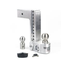 Weigh Safe - Weigh Safe 3" Aluminum Class-V 10" Drop Hitch Receiver 21K WS10-3 - Image 1