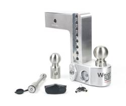 Weigh Safe - Weigh Safe 3" Aluminum Class-V 8" Drop Hitch Receiver 21K WS8-3-KA - Image 1