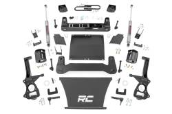 Rough Country Suspension Systems - Rough Country 21630 6" Suspension Lift Kit for 22-24 Silverado 1500 Gas 4WD - Image 1