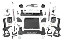 Rough Country Suspension Systems - Rough Country 21630D 6" Lift Kit w/RR Monoleaf for 22-24 Silverado 1500 Diesel - Image 1