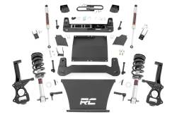 Rough Country Suspension Systems - Rough Country 21640 6" M1 Strut Lift Kit for 22-24 Silverado 1500 Gas - Image 1