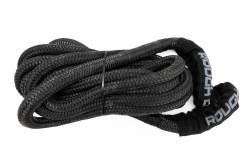 Rough Country Suspension Systems - Rough Country RS173 1" x 30' 30K Kinetic Recovery Tow Rope Black - Image 1