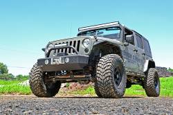Rough Country Suspension Systems - Rough Country 70504BLDRL Windshield Mount 50" LED Light Bar Kit for Jeep JK - Image 4