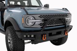 Rough Country Suspension Systems - Rough Country 51111 3.5" Black Front Bumper Safari Bar w/LED for 21-26 Bronco - Image 6