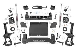 Rough Country Suspension Systems - Rough Country 26631D 6" Lift Kit w/Monoleaf Rear for 19-24 Sierra 1500 Diesel - Image 1