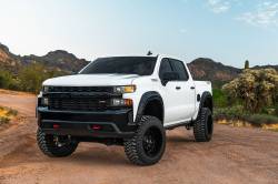 Rough Country Suspension Systems - Rough Country A-C12211-GBA Defender Fender Flares Black for 19-26 Silverado 1500 - Image 4