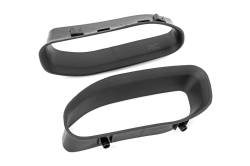Rough Country Suspension Systems - Rough Country RS185 Front Forged Tow Hooks w/Bezel Black for 19-21 RAM 1500 - Image 4