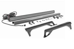 Rough Country 80503 Windshield Mount 50" LED Light Bar Kit for 97-06 Wrangler TJ