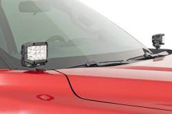 Rough Country Suspension Systems - Rough Country 82071 A-Pillar 2" LED Ditch Light Kit-Spot for 22-26 Toyota Tundra - Image 6