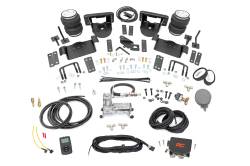 Rough Country Suspension Systems - Rough Country 10009WC 0-6" Rear Air Spring Kit w/Compressor for 21-23 Ford F150 - Image 1