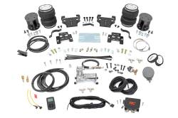 Rough Country Suspension Systems - Rough Country 100064WC 6" Rear Air Spring Kit w/Compressor for Silverado/Sierra - Image 1