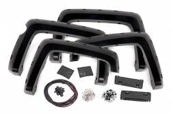 Rough Country Suspension Systems - Rough Country F-C11413A-GBA Black Pocket Fender Flares for 14-18 Silverado 5.8' - Image 3