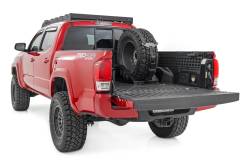 Rough Country Suspension Systems - Rough Country 99073 Universal Bed Mount Spare Tire Carrier Black - Image 2