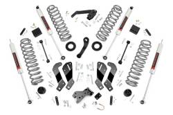 Rough Country Suspension Systems - Rough Country 69340 3.5" M1 Suspension Lift Kit for 07-18 Wrangler JK 2DR 4WD - Image 1