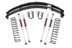 Rough Country Suspension Systems - Rough Country 63040 3" M1 Suspension Lift Kit for 84-01 Cherokee XJ w/RR Springs - Image 1