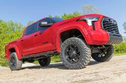 Rough Country Suspension Systems - Rough Country 21014 4.5" Oval Tube Nerf Steps Black for 22-26 Tundra CrewMax - Image 4
