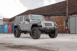 Rough Country Suspension Systems - Rough Country 68140 4" M1 Suspension Lift Kit for 07-18 Jeep Wrangler JK 4DR 4WD - Image 2