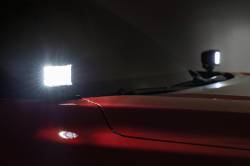 Rough Country Suspension Systems - Rough Country 71072 A-Pillar 2" LED Ditch Light Kit-Flood for 22-26 Tundra - Image 4