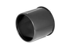 Rough Country Suspension Systems - Rough Country USC425-O 4.25 Bore Open Steel Wheel Center Cap Black EACH - Image 1