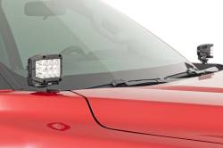 Rough Country Suspension Systems - Rough Country A-Pillar 2" LED Ditch Light Kit-Spot for 22-25 Toyota Tundra 71074 - Image 6