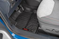 Rough Country Suspension Systems - Rough Country M-51102 Front/Rear Floor Liners Black for 22-24 Ford Maverick - Image 3